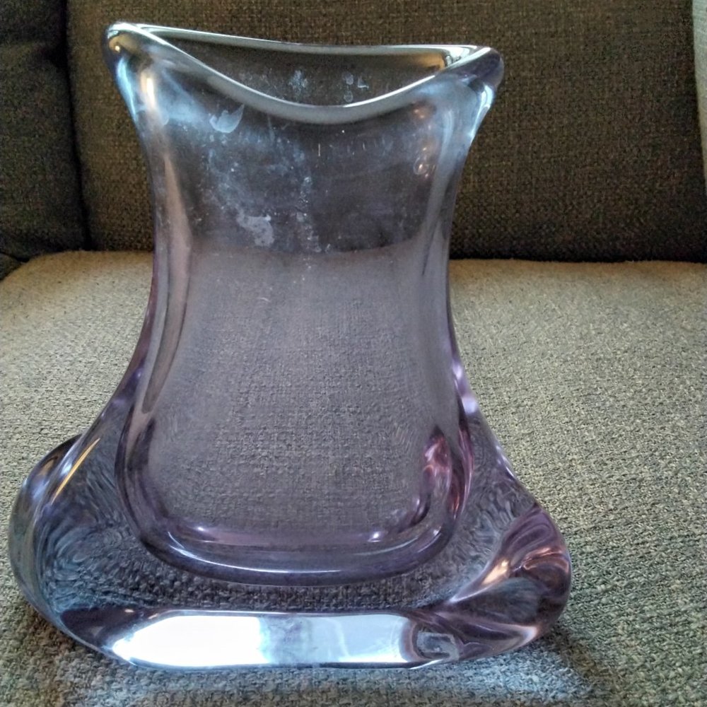 Opaque Opal Crystal Vase